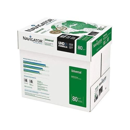 Ramette de papier Navigator Universal NAVA480 Papier A4, 80 g/m² 5 flux (500 feuilles) | SMSY Services Ramette de papier Navigator Universal NAVA480 Papier A4, 80 g/m² 5 flux (500 feuilles)