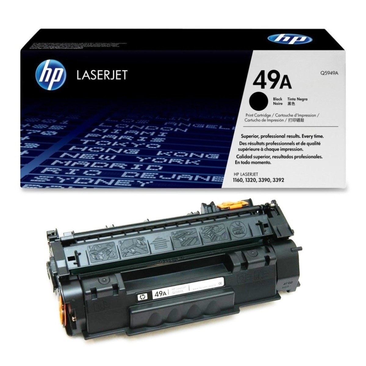 HP 49A Noir (Q5949A) - Toner HP LaserJet d'origine Marrakech Maroc