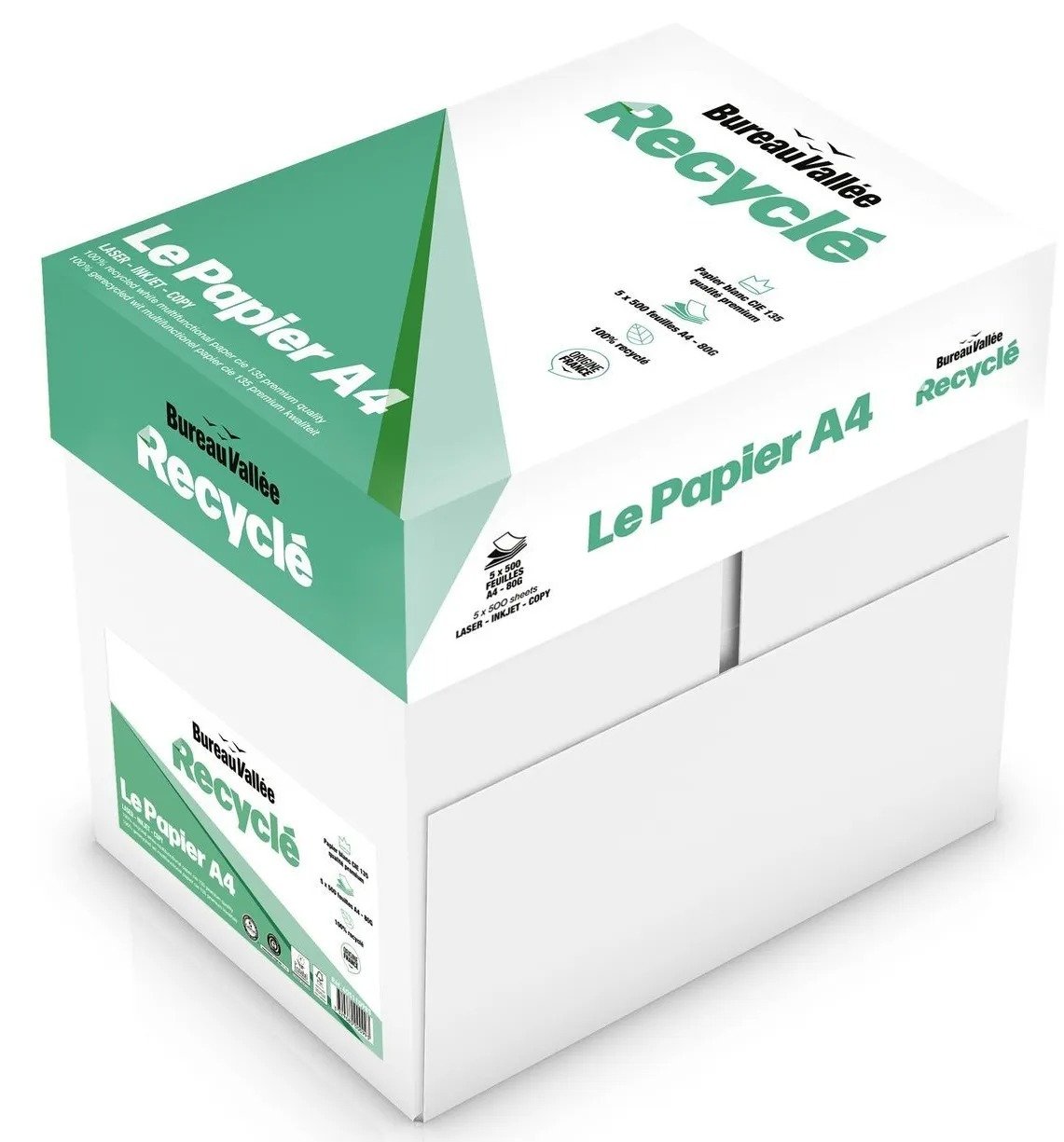 Ramette de papier Navigator Universal NAVA480 Papier A4, 80 g/m² 5 flux (500 feuilles) Marrakech Maroc