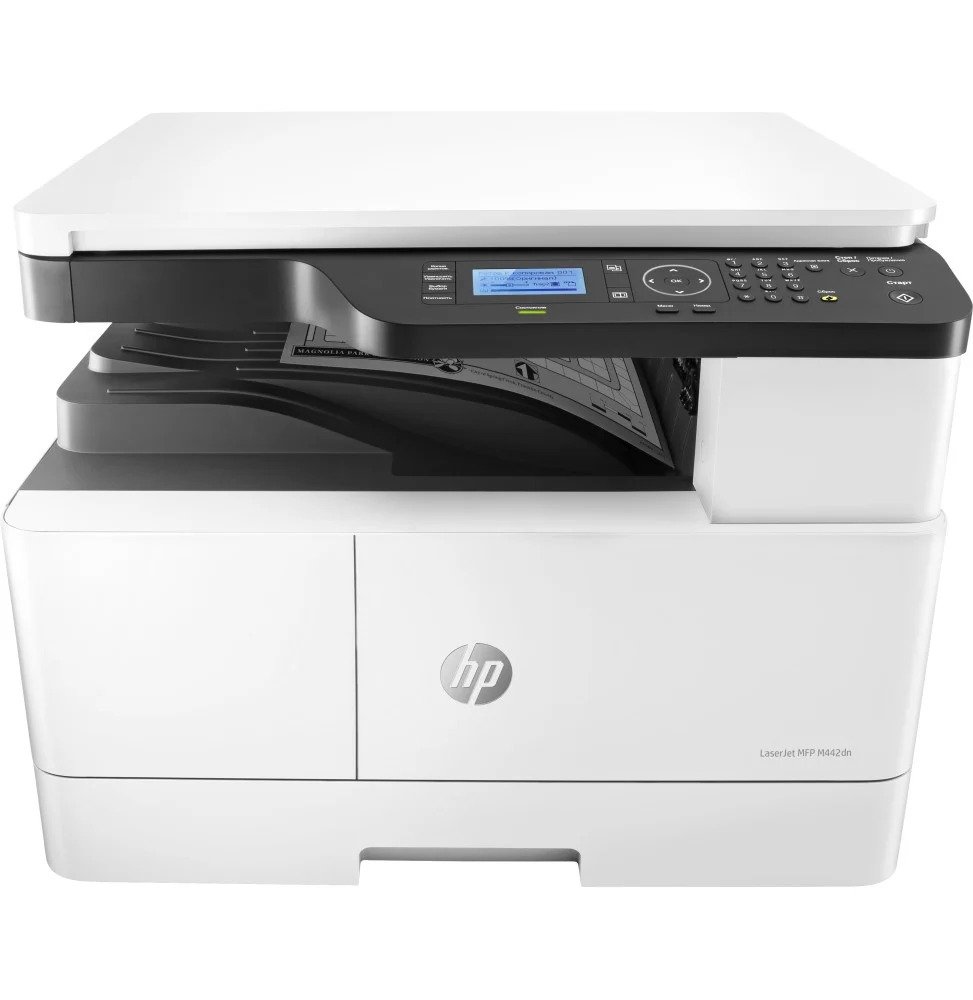 Imprimante Multifonction Laser Monochrome HP LaserJet M236sdw (9YG09A) | SMSY Services Impression, copie, numérisation Vitesse d'impression noir: 29 pages par minute (norme ISO) Qualité d'impression noire: Jusqu'à 600 x 600 ppp Volume de pages mensuel recommandé: 200 à 2 000 Impression recto/verso: Recto-verso automatique Fonctionne avec: 1 Cartouche de toner (noire) Connectivité: 1 port USB haut débit 2.0 ; 1 port Fast Ethernet 10/100Base-TX; 1 WI-FI avec Bluetooth® Low Energy