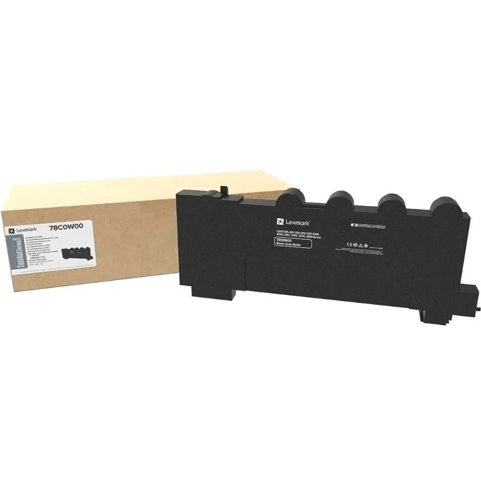 Lexmark (78C0W00) - Bouteille de récupération du toner usagé | SMSY Services Lexmark (78C0W00) - Bouteille de récupération du toner usagé