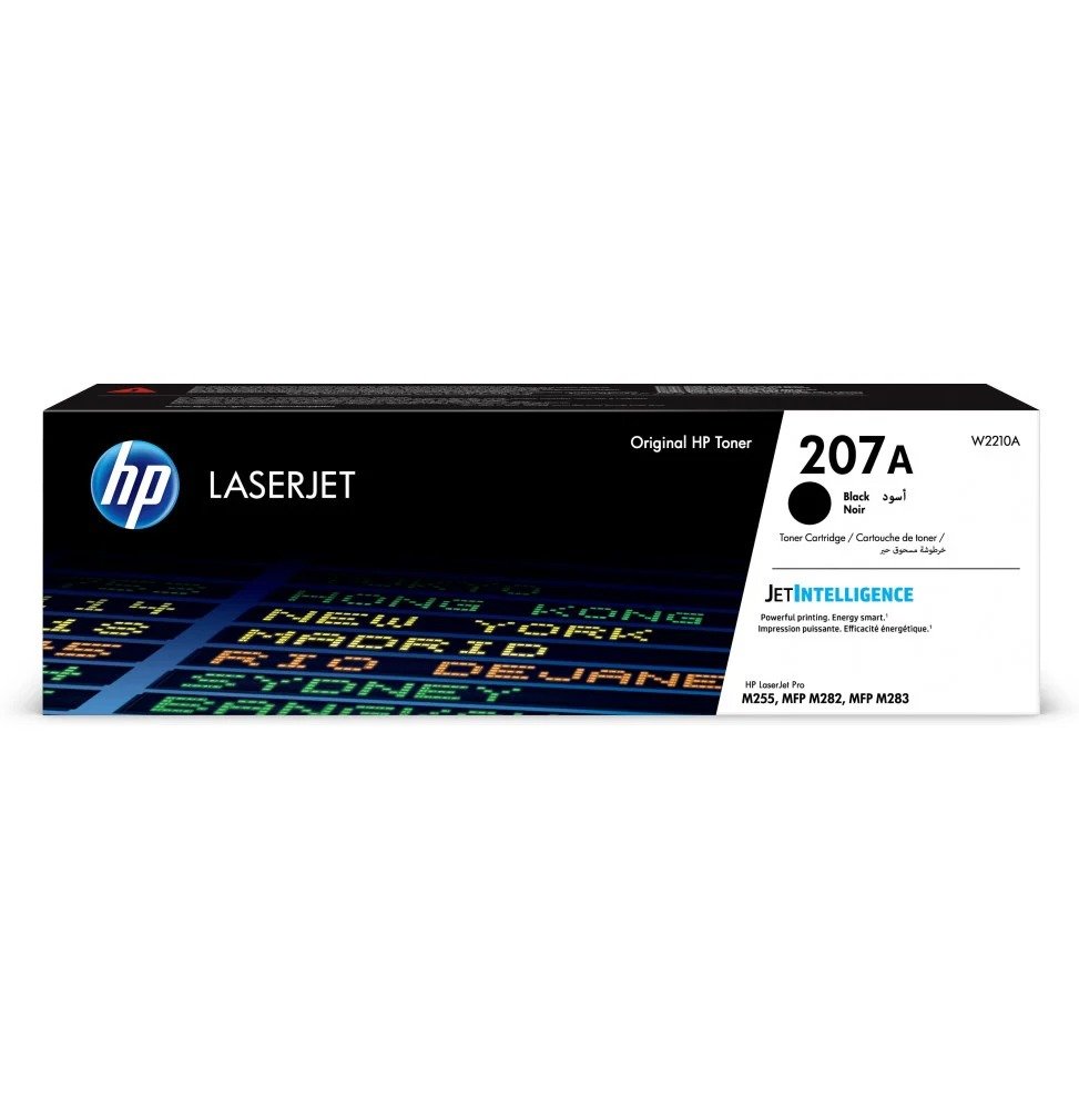HP 207A Noir (W2210A) - Toner HP LaserJet d'origine | SMSY Services HP 207A Noir (W2210A) - Toner HP LaserJet d'origine – Image 2